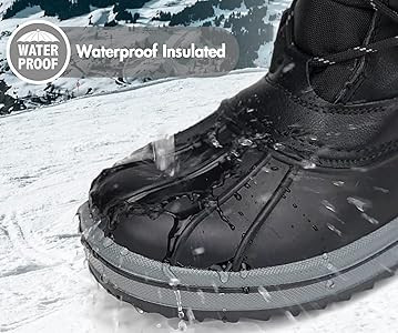 Vepose Women's 972A Eve Waterproof Winter Snow Boots Warm Faux Fur Insulated Boots | Amazon (US)