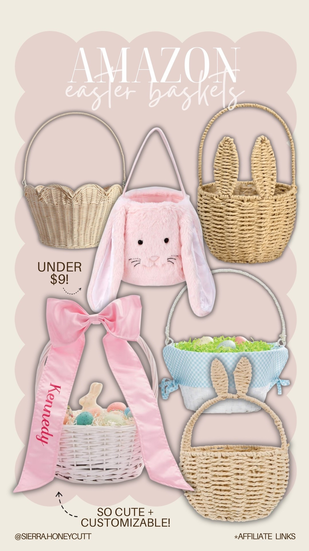 I rounded up some of my favorite Easter baskets from Amazon! So many cute + timeless styles. Love that some can be personalized, too! 

Seasonal life family home decorations Easter egg hunt baskets wicker bunny customizable Amazon 

#LTKKids #LTKmomlife #LTKSeasonal