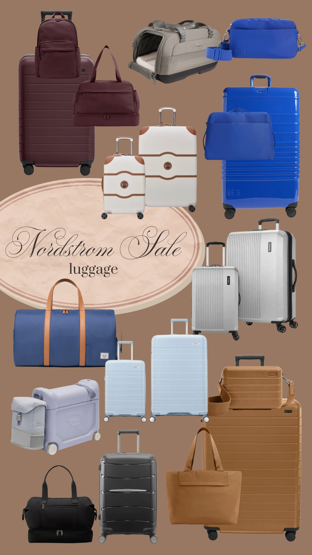 Travel upgrades are calling ✈️🤎 The best luggage finds from the Nordstrom Sale are here — from Away to BÉIS, these are the pieces that make every trip feel a little more elevated. Whether you’re planning a weekend getaway or your next big adventure, these are worth adding to your cart. ✨ 

 #LTKSaleAlert #LTKTravel