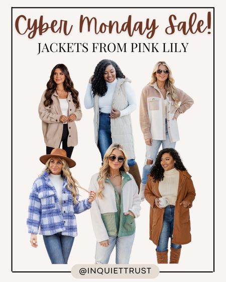Comfy jackets from Pink Lily!

#cybermondaysale #plussizefashion #winteroutfitinspo #winterjacket

#LTKsalealert #LTKCyberweek #LTKstyletip