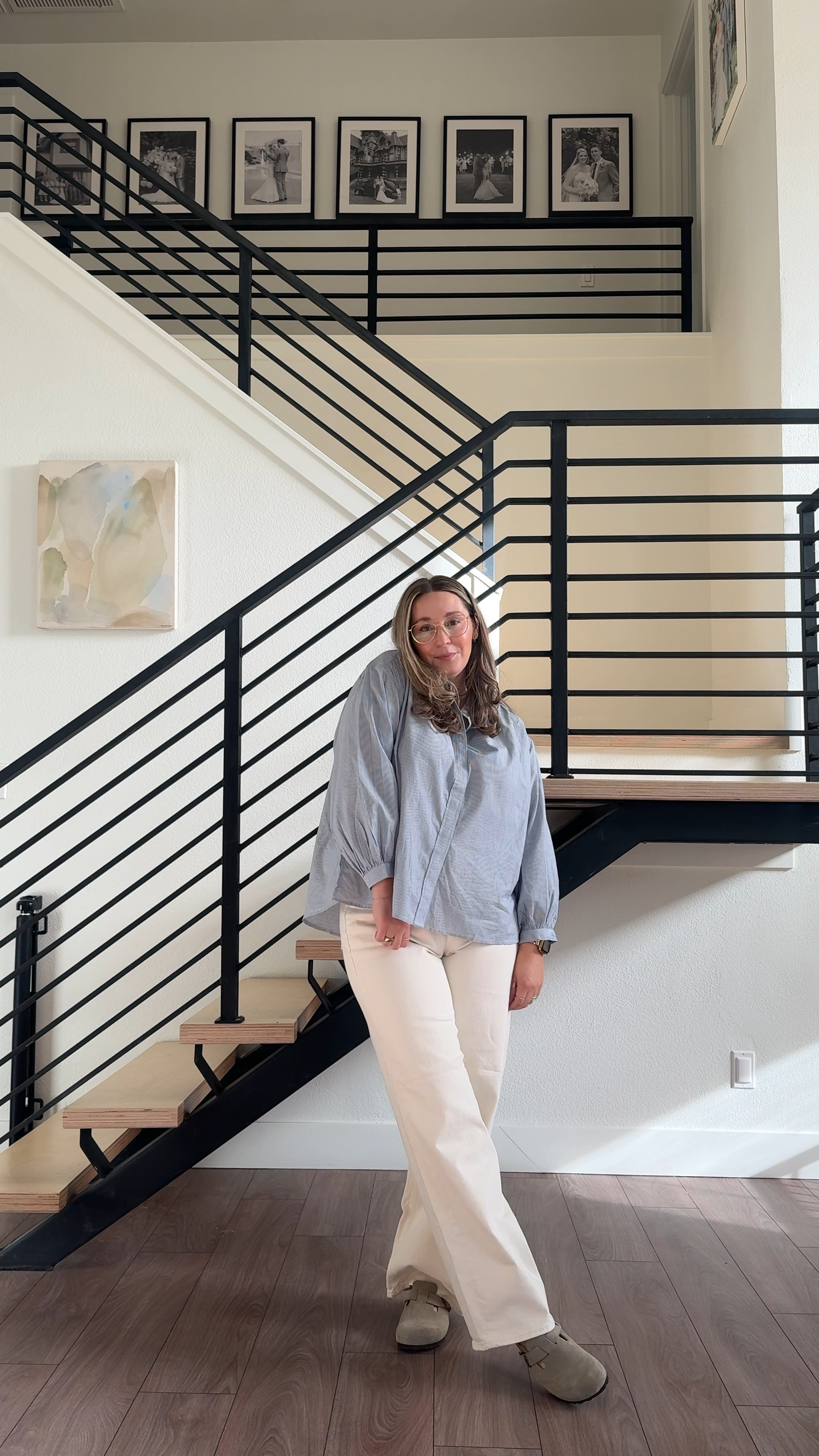 Today’s outfit of the day to get my nails done! Shirt is sold out,  but linking similar ones! 

#LTKFindsUnder100 #LTKMidsize #LTKVideo