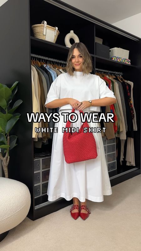 Ways to wear white skirt for spring/summer 🕊️

Aligne Poplin Skirt [Size 10 - Fits generously]

#LTKstyletip #LTKeurope #LTKSeasonal