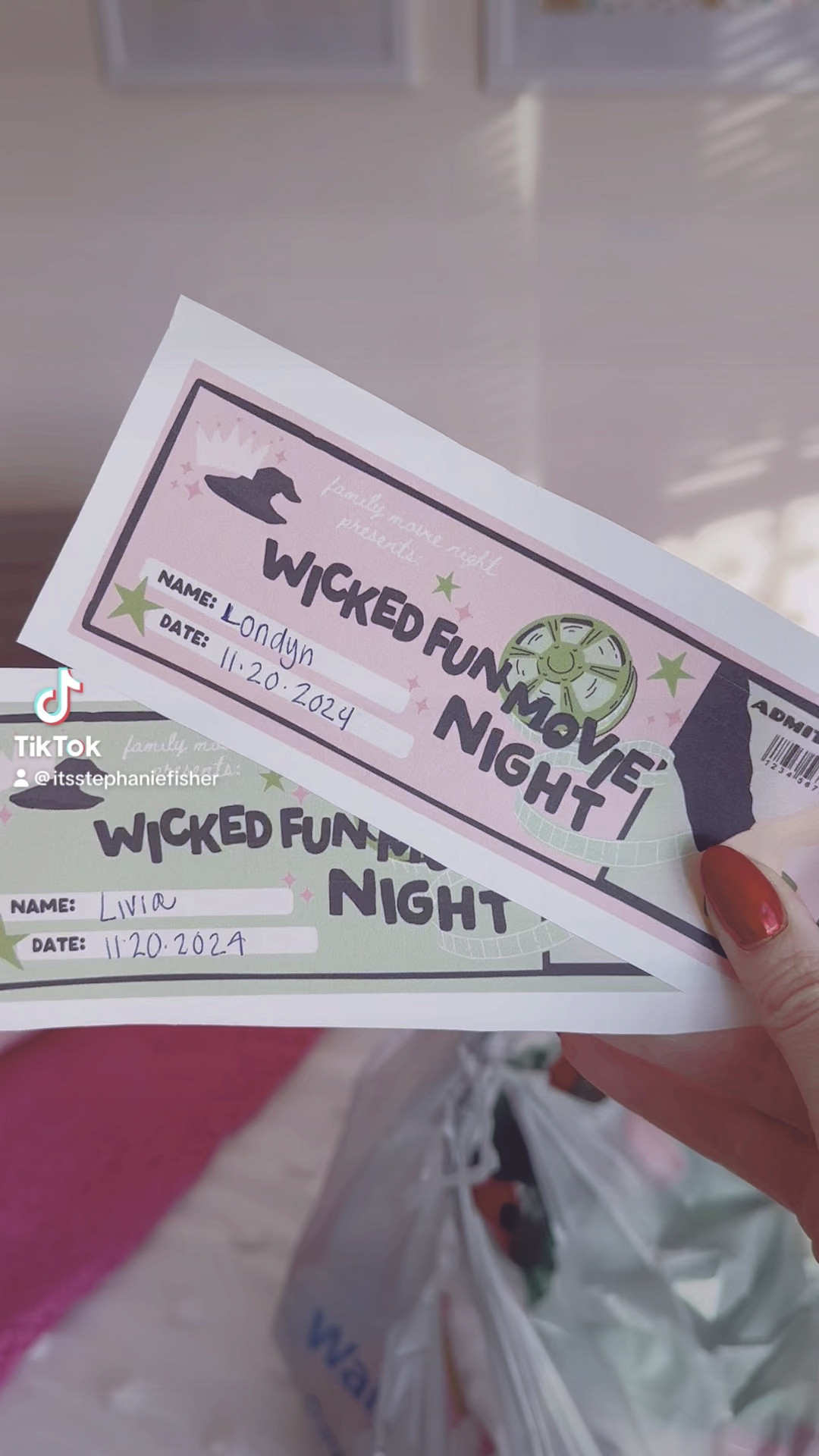 It’s time!! These printable tickets from The Letter Vee were the perfect touch! 

#LTKKids #LTKFamily #LTKSeasonal