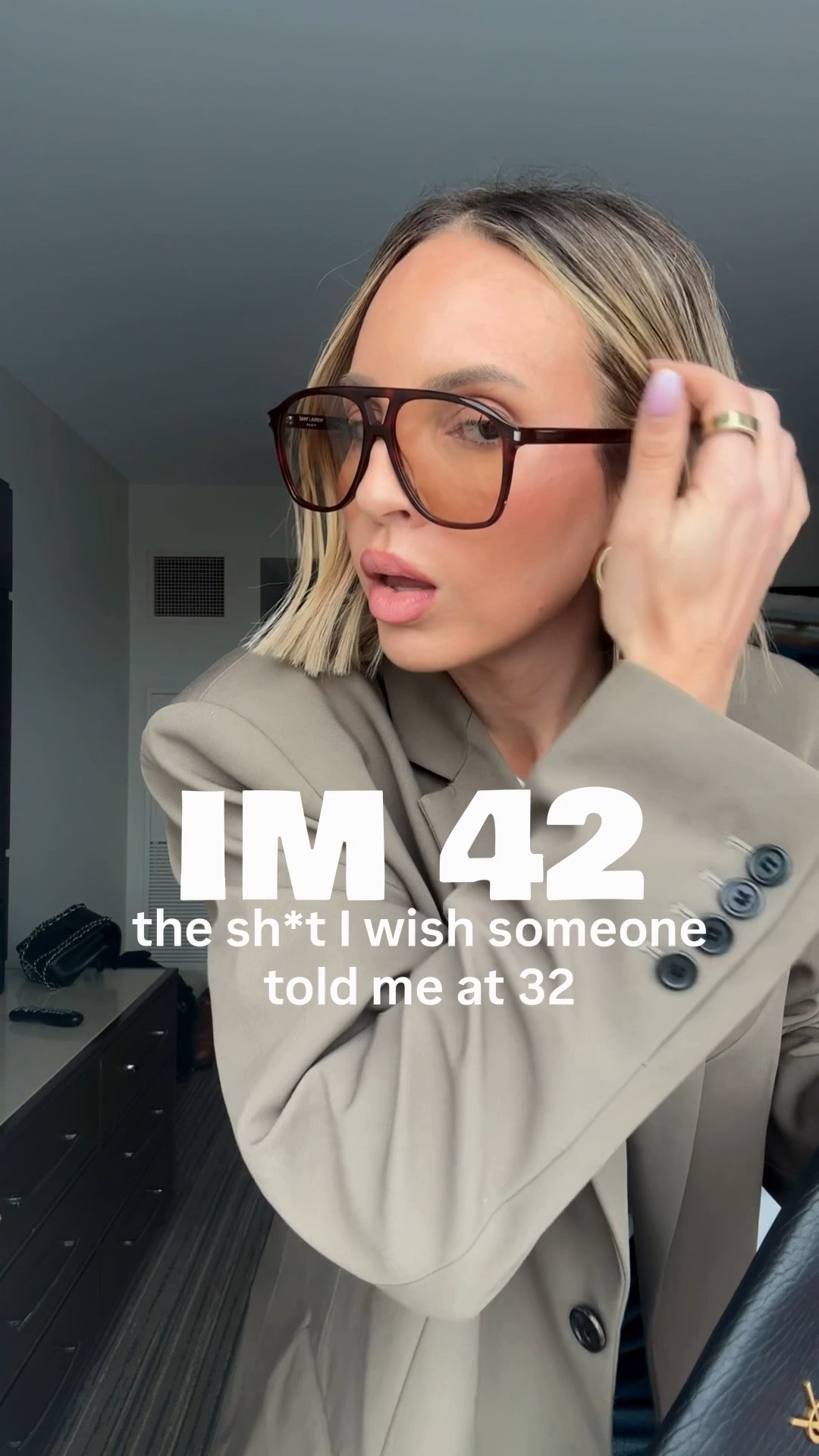 everything i wish i started in my 30s 🤍

• neck routine — silicone neck patches overnight (this is the real game changer), a neck cream linked below, and the biggest thing: whatever treatments you’re doing on your face, do them on your neck too. don’t stop at your jawline. And don’t forget sunscreen every single day.

• skin protocol — start microneedling now. If you can, do it at least 4x a year. Get a laser or chemical peel done 1x a year. Avoid filler but look into sculptra.  Use tretinoin consistently. Start using growth factors and peptides. (Linked my faves)

quality pieces — the basics worth spending on:
•one perfect pair of jeans (not five mediocre ones)
•classic sling back kitten heels
•a quality blazer
•a great white tee that isn’t see-through (doesn’t have to be expensive but must be quality)
•a leather jacket. Real leather
•a bag you’re not embarrassed to hand down

#LTKselfcare #LTKOver40 #LTKstorytime