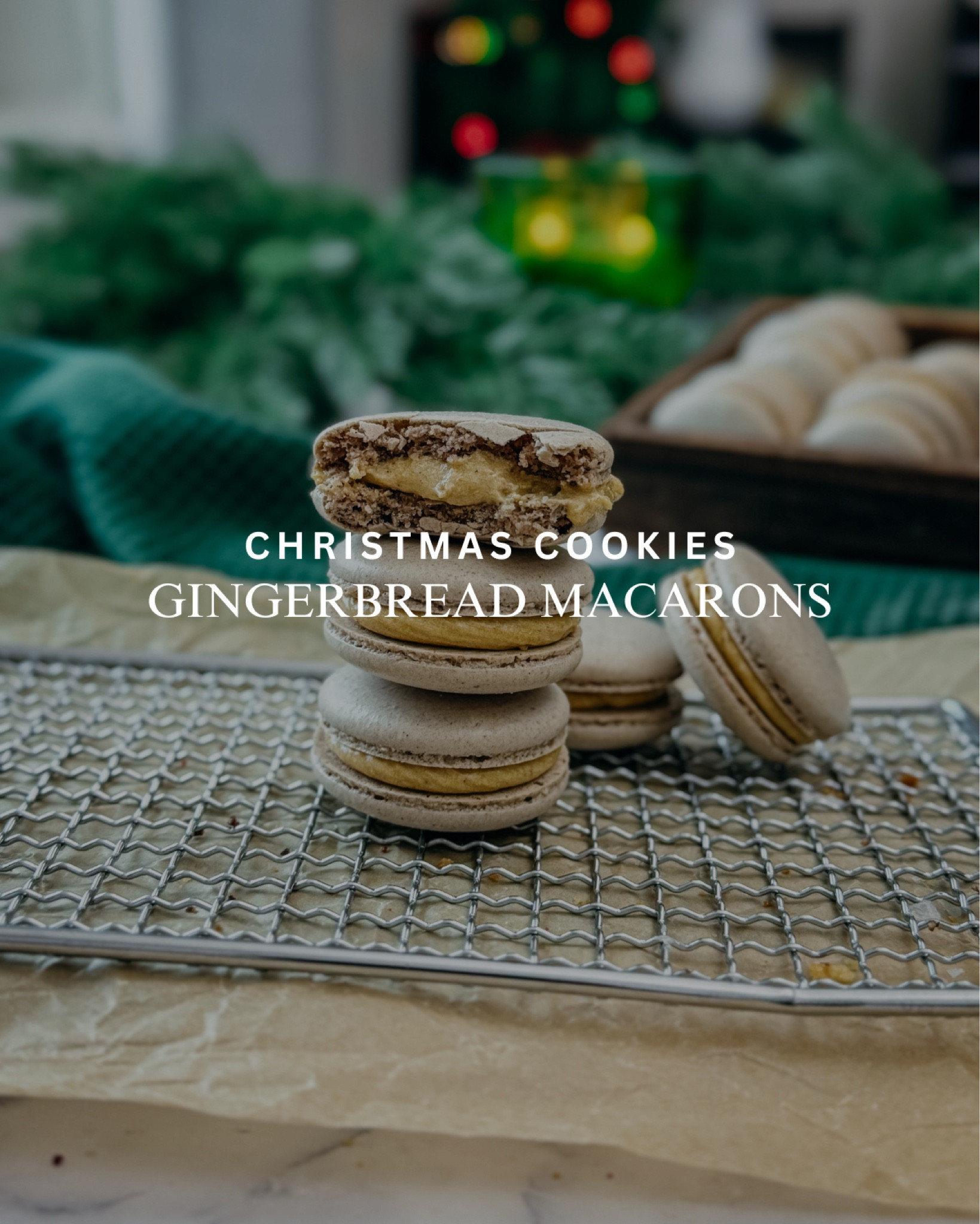 Gingerbread Macarons are filled with gingerbread spices and a molasses buttercream for the warm cozy feelings of gingerbread in a macaron form.

Recipe: https://kaylazenner.com/gingerbread-macarons/

#LTKHoliday