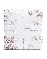 Cabbages & Roses Toile Quilt Set, Cotton/Polyester | TJ Maxx