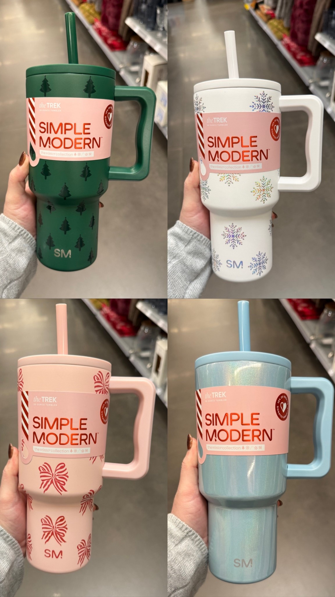 How adorable are these $21 holiday tumblers ?!❤️🎄 okay walmarttt

#LTKStyleTip #LTKFindsUnder50 #LTKHoliday