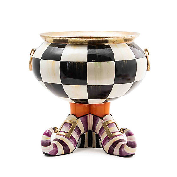 MacKenzie-Childs Witch's Boot Cauldron | MacKenzie-Childs
