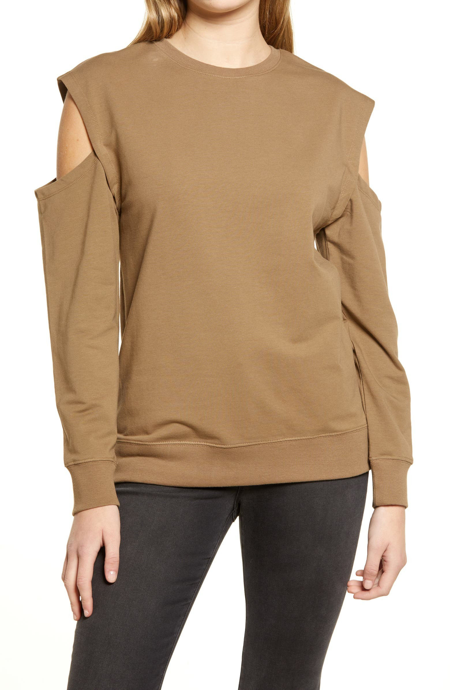 Cold Shoulder Sweatshirt | Nordstrom