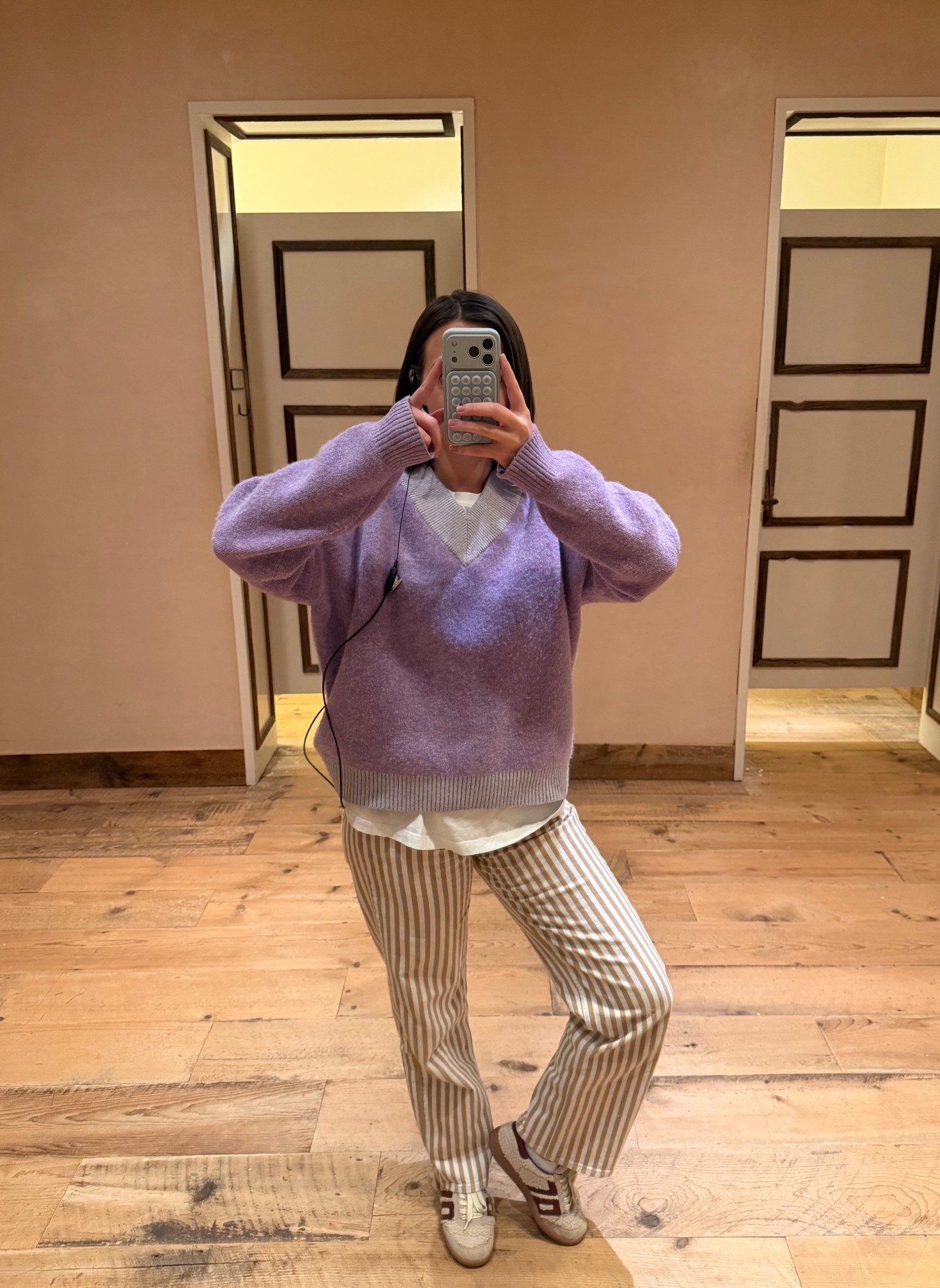 Cozy and cute today 

#lavendersweater #purplesweater #back70 #sneakers #trendysneakers 

#LTKdayinmylife #LTKootd