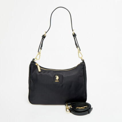 Black Houston Shoulder Bag | TK Maxx