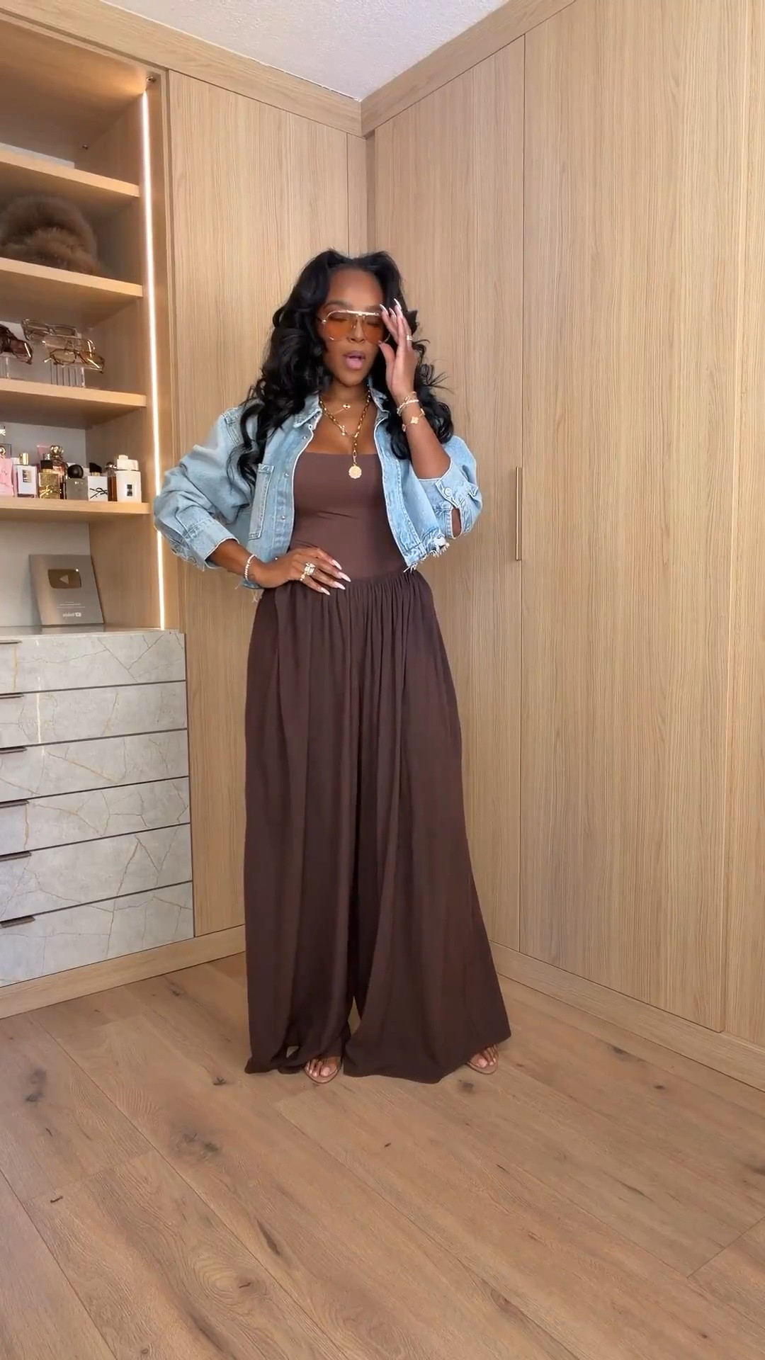 Scroll to shop! ✨ Everything from this look is linked below. 👇🏽    

Wearing: Size Small | 5’4” | 140 lbs | Denim 2 Long

📲   Download the FREE LTK app & follow me (@kirasfashionfinds) to shop all my daily finds.  #LTKootd #LTKPetite #LTKU