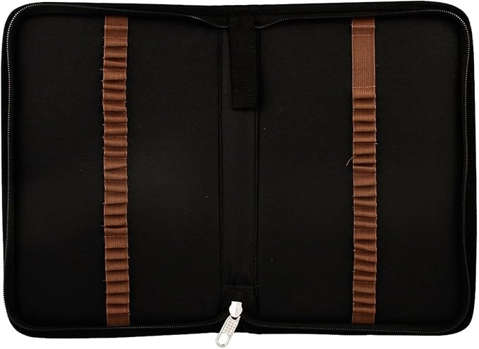 US Art Supply 48 Slot Zippered Nylon Pencil Carry Case - Size: 11.4" x 7.6" x1.4" | Amazon (US)