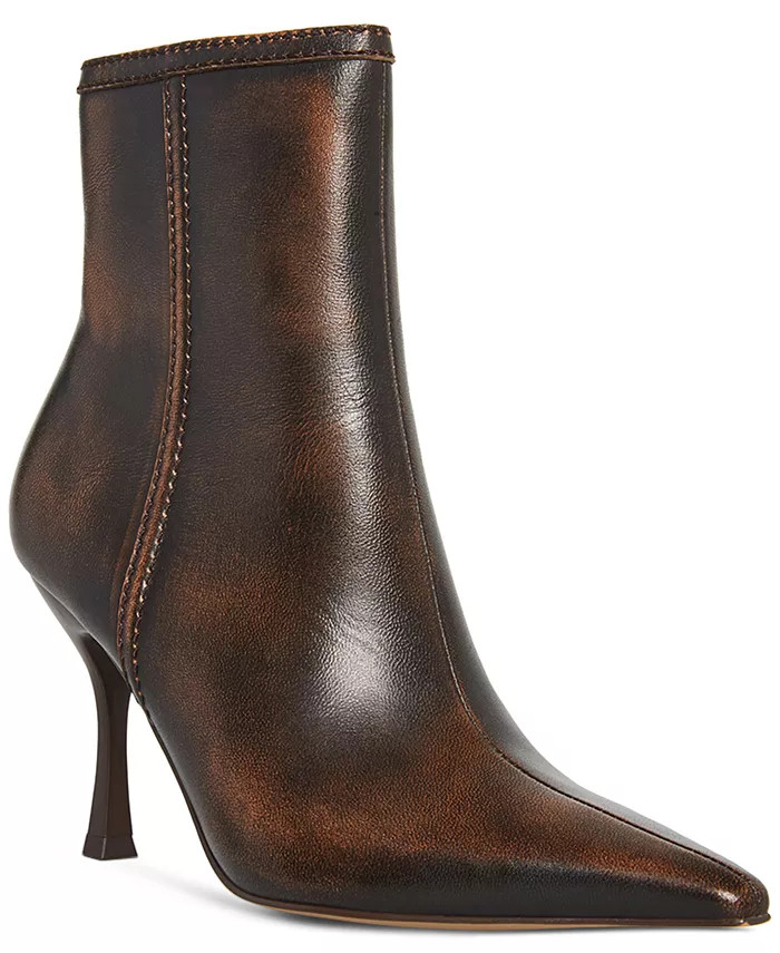 Steve Madden Women's Brecken Pointed-Toe Sock Booties - Macy's | Macy's