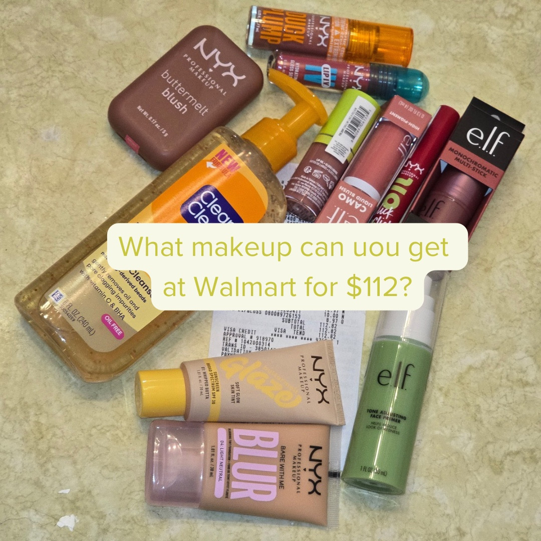 What makeup I got at Walmart for $112 ! 
#beauty #makeup #elfcosmetics #nyxcosmetics #cleanandclear #skincare #trendingmakeup 

#LTKStyleTip #LTKFindsUnder50 #LTKGiftGuide
