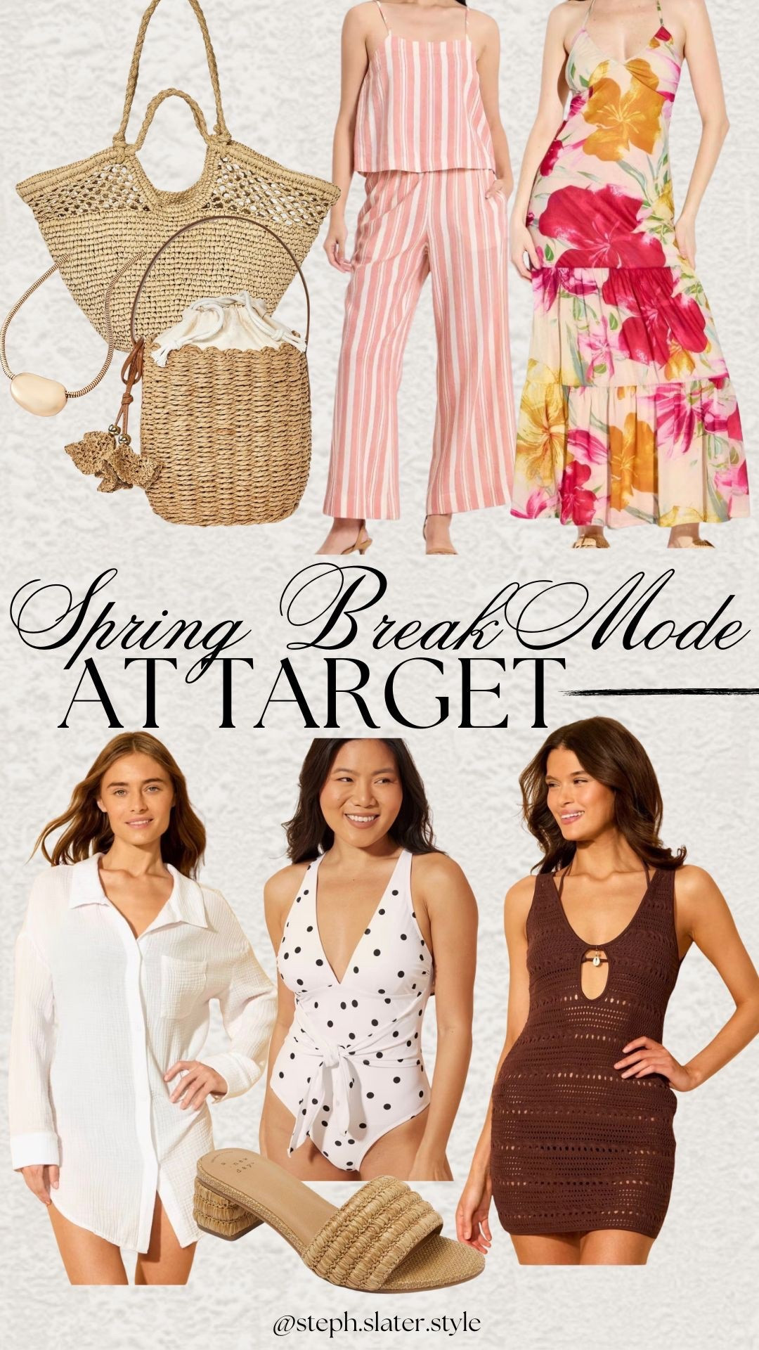 Spring break fashion finds from Target 

#LTKTravel #LTKSeasonal #LTKOver40