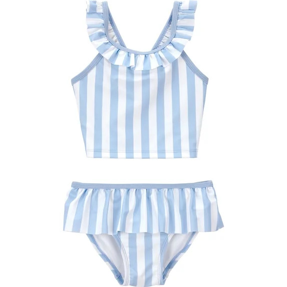 Carter's Child of Mine Toddler Girl Tankini Swimsuit Set, 2-Piece, Sizes 12M-5T | Walmart (US)