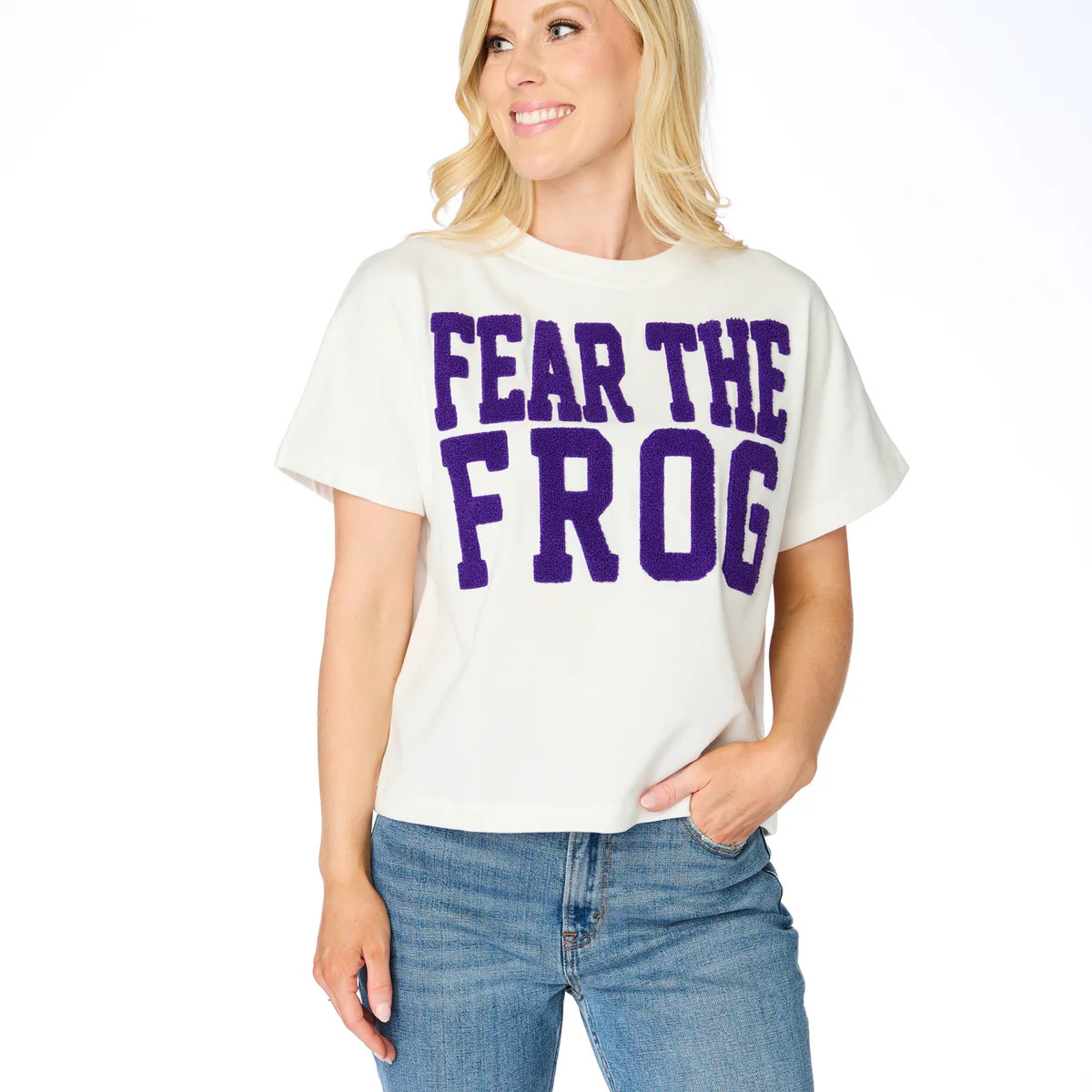 The Fear The Frog Chenille Team Top | BuddyLove
