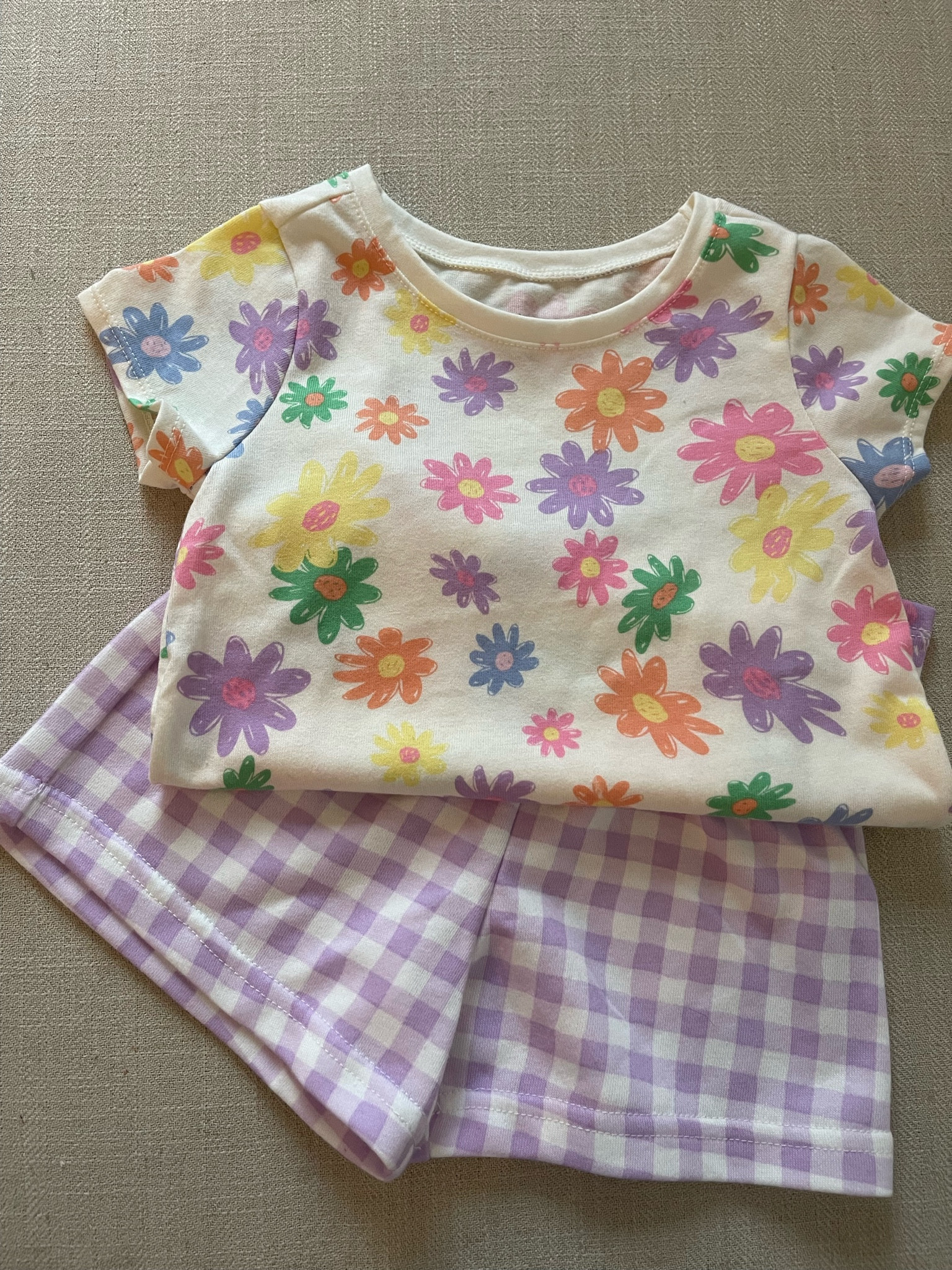 Spring outfit for little girls, 18 months to 5T sizing. Affordable casual Easter outfit for toddler girls 
Gingham shorts for kids 
Shorts und34 $4 and tee just $5! 


#LTKkids #LTKfindsunder50 #LTKbaby