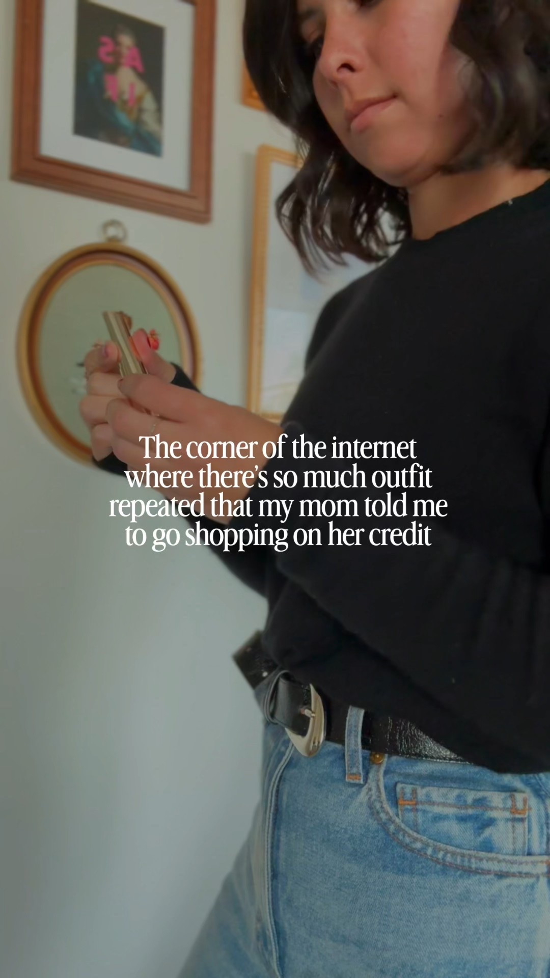 Winter outfit ideas, black cashmere sweater, khaite Abigail jeans, black belt, basic winter outfit, put together winter outfit 

#LTKootd #LTKPetite