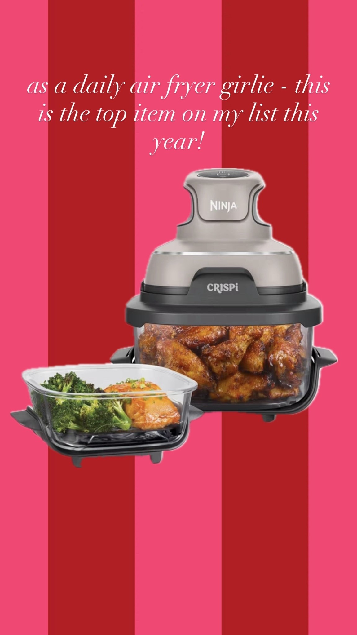 I’ve had my other Ninja Air-fryer for 5 years and we use it daily. This is at the top of my list this year to upgrade! 🧑‍🍳 

#LTKCyberWeek #LTKHome #LTKGiftGuide