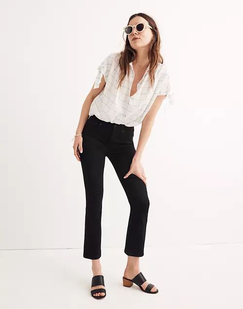 Tall Cali Demi-Boot Jeans in Black Frost | Madewell