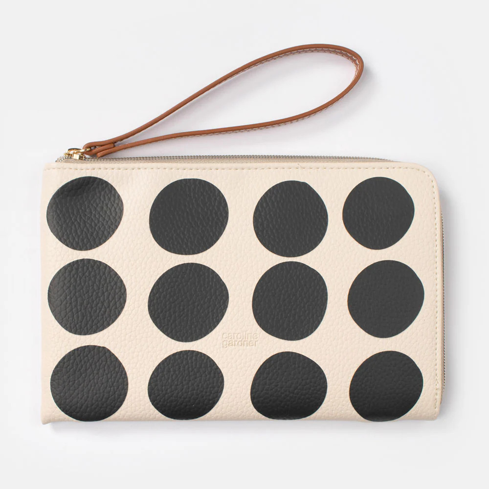 Big Mono Spot Travel Pouch | Caroline Gardner