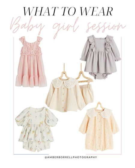 Baby girl what to wear for photography sessions 


#LTKfamily #LTKkids #LTKbaby