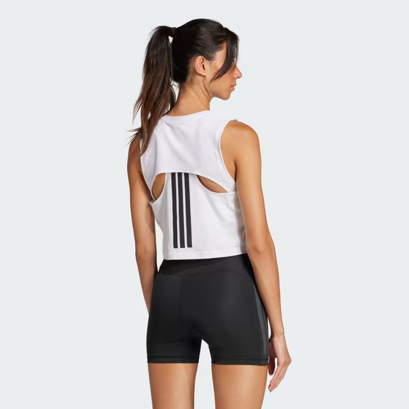 Power 3-Stripes Boxy Tank Top | adidas (US)