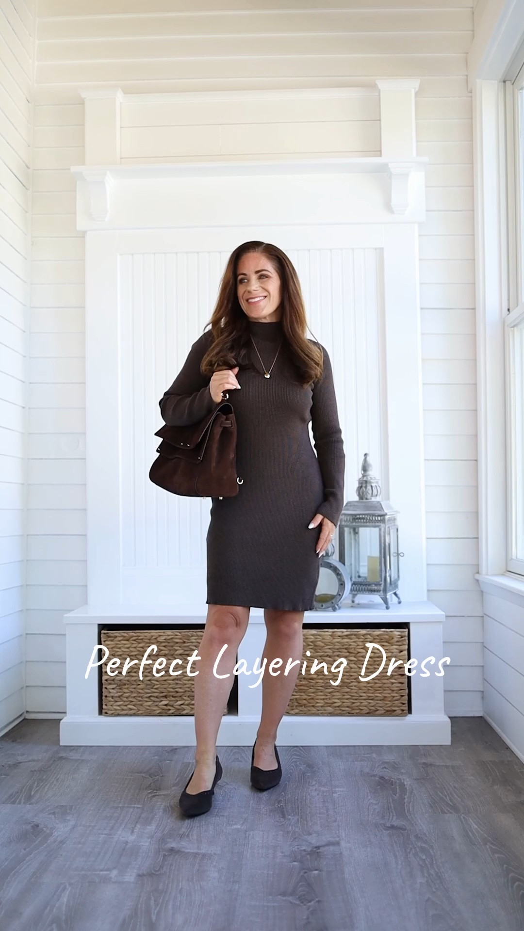 One of my favorite petite shopping tricks? Don’t overlook the MINI section. At 4’11, a mini can often become the perfect above-the-knee dress. 👌

That’s exactly why this @Quince cotton-cashmere mock neck mini dress works so beautifully on my frame. The shorter cut feels polished rather than overly short, and the streamlined silhouette makes it such an easy fall base layer.

Wear it now on its own, then add a trench, wool coat, tights and boots as temperatures drop. A really versatile petite-friendly find even though it isn’t technically petite sizing.

Wearing size XS in Mocha Heather. fall dresses | fall outfits women over 50

#LTKPetite #LTKOver40 #LTKWorkwear #QuincePartner

#LTKPetite #LTKOver40 #LTKSeasonal