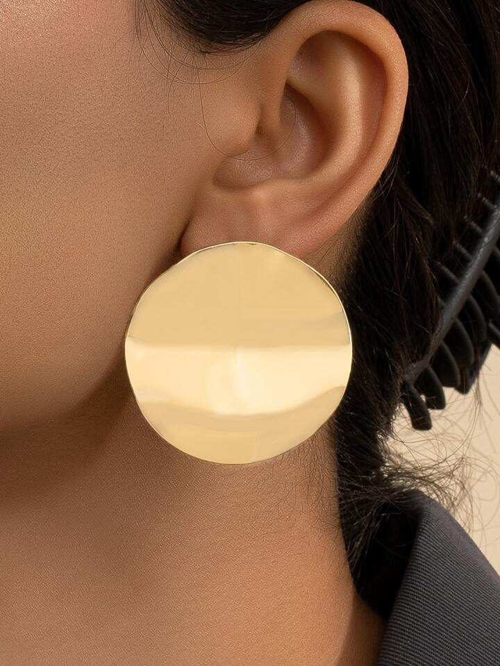 Round Stud Earrings | SHEIN