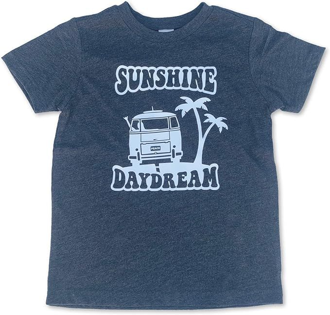 Sol Baby Sunshine Daydream Vintage Charcoal Gray Tee | Amazon (US)