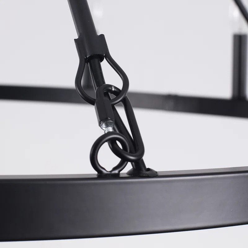 Moomal 12 - Light 38" Candle Style Dimmable Wagon Wheel Chandelier | Wayfair North America