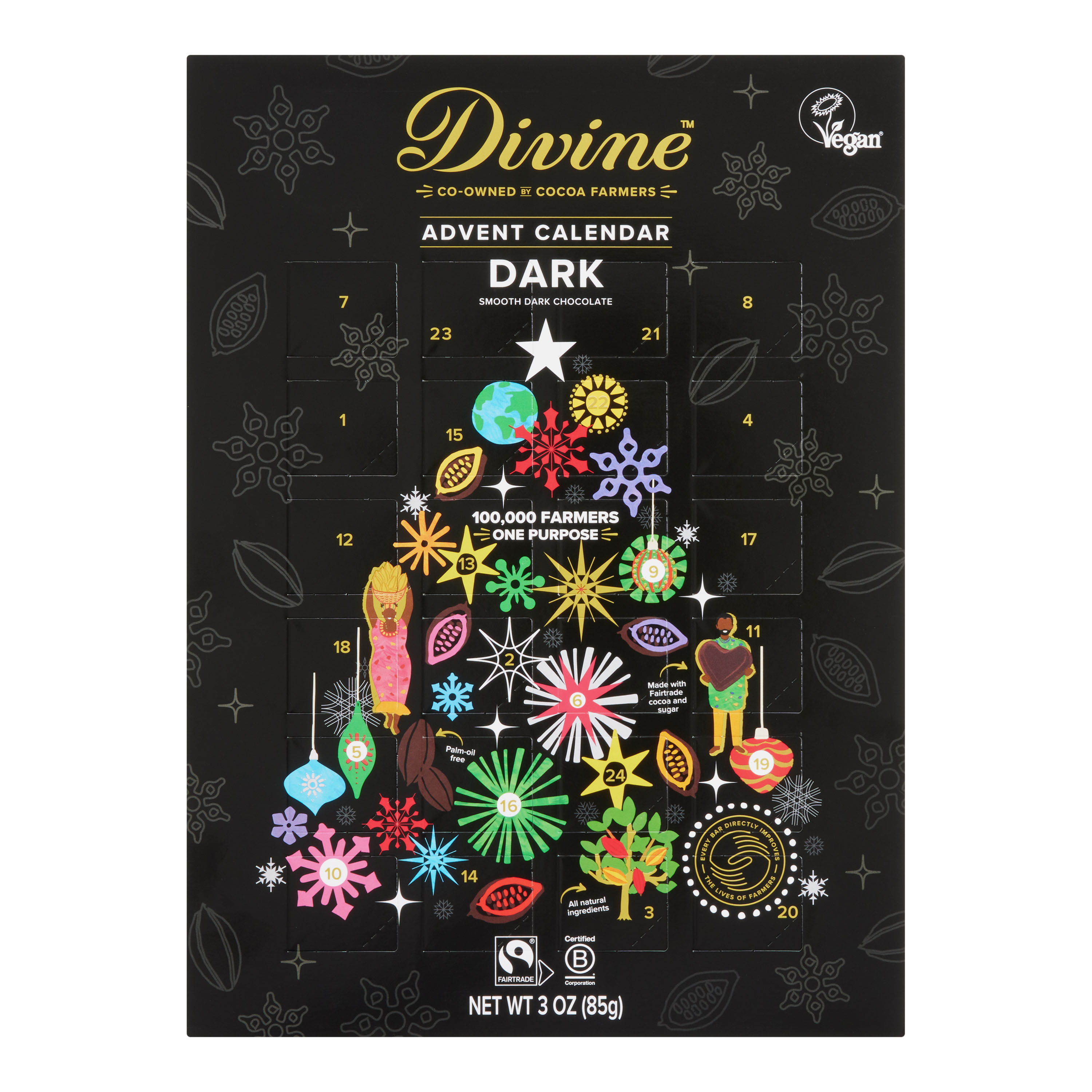 Divine Dark Chocolate Advent Calendar | World Market