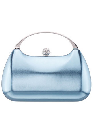 Minaudiere with Metal Handle Clutch | Macy's