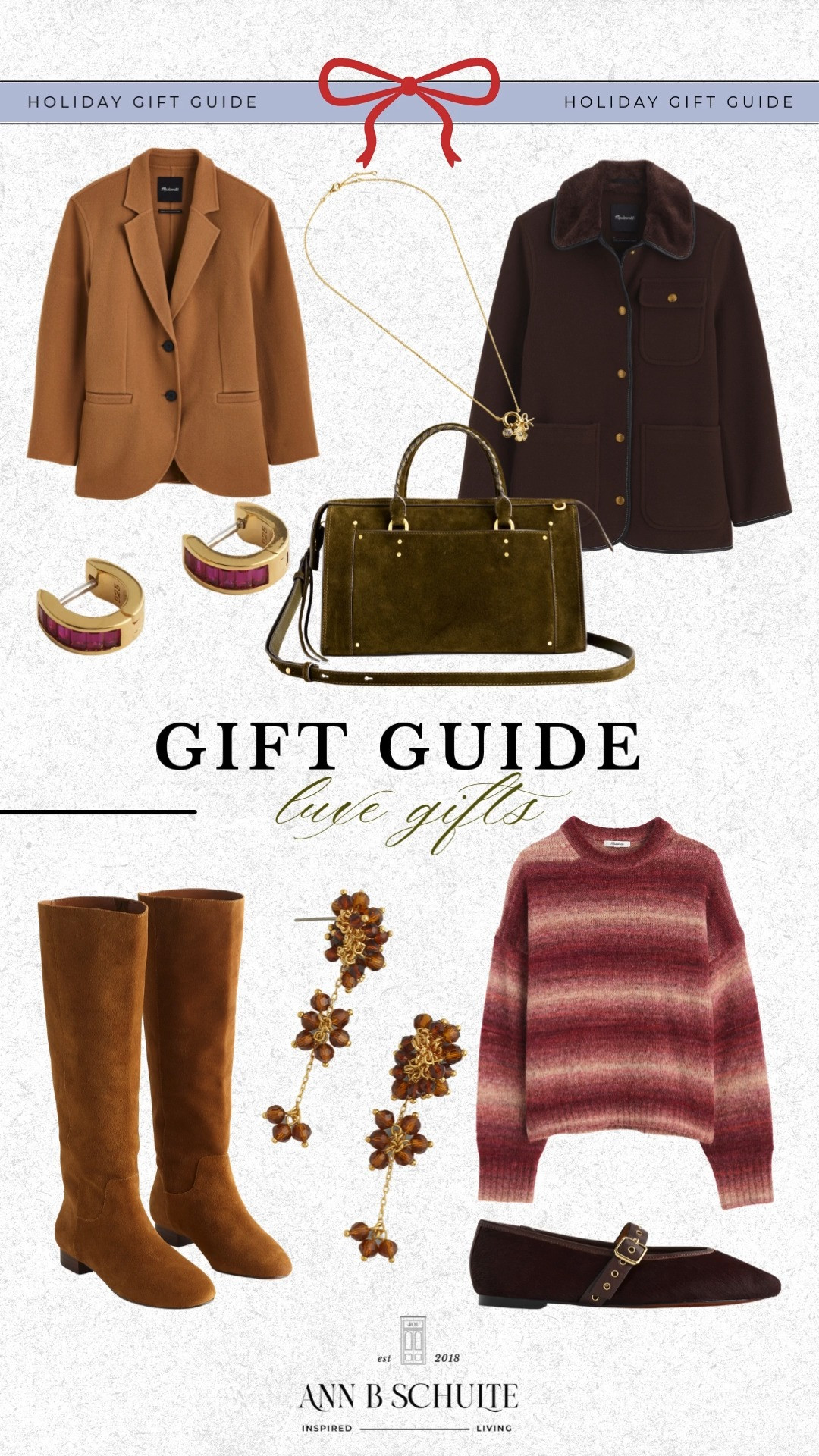 Luxe gifting feels sweeter when the pieces add a little sparkle to her everyday moments. Rounded up elevated favorites that make her season feel thoughtful, warm and effortlessly special. 🎁✨💖
#holidaygiftguide #luxegiftsforher #giftguideforher #luxurygifts #holidaygifting #herfavorites #ltkholiday #holidayshopping #giftinspo #festivefinds 

 #LTKGiftGuide #LTKHoliday #LTKSeasonal