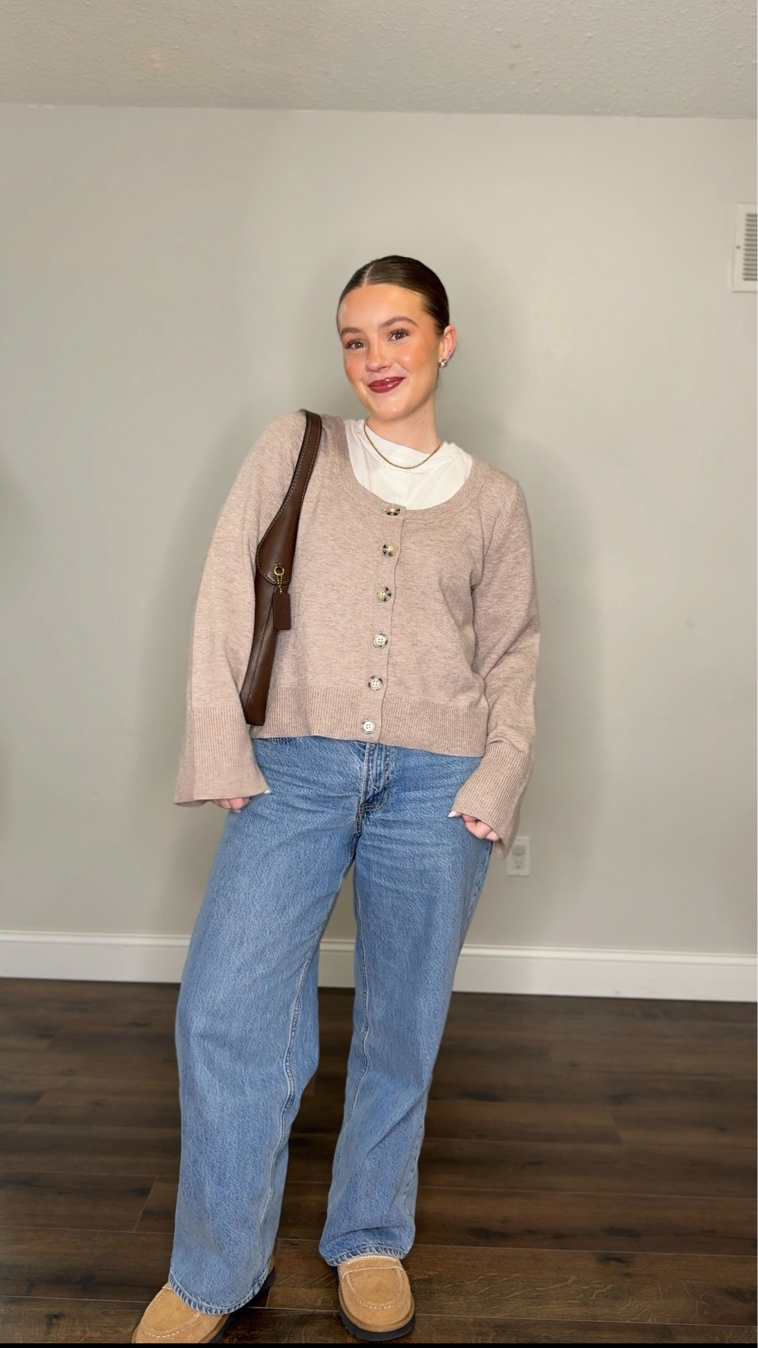 Sleepy days call for comfy, but still chic outfits! Loving this cardigan and these loafers right now!!

#LTKPetite #LTKootd #LTKgrwm