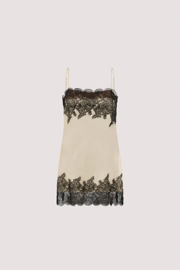 MINA STRAW CUPRO LACE TOP | DISSH