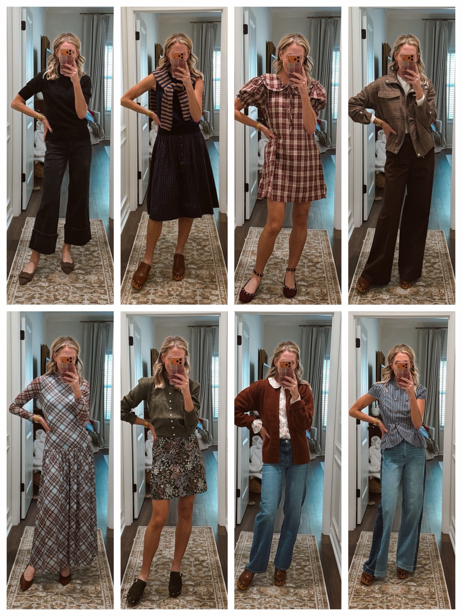 Fall plans, but make the outfit the main event. 🍂🤎 I put together 8 wearable fall outfits for all the places we’re actually going this season—coffee runs, casual Fridays, work days, fall festivals, college football weekends, date nights, church, brunch and even a fall wedding. These are easy, comfortable fall outfit ideas for women over 40 and 50 that can take you from work to weekend. Which look are you wearing first?

Comment FALL and I’ll send you all the outfit details + links!

Fall outfits for women, fall fashion over 40, fall fashion over 50, women’s fall outfit ideas, casual fall outfits, cute fall outfits, affordable fall fashion, fall work outfits, teacher outfits for fall, fall workwear for women, weekend fall outfits, fall date night outfit, fall wedding guest outfit, church outfits for fall, college football outfits, game day style, fall brunch outfit, coffee run outfit, casual Friday outfit, fall skirts, wide leg jeans, fall dresses, plaid outfits, fall sweaters, sweater vests, cardigans, clogs, fall shoes, transitional fall outfits, everyday fall style, classic fall fashion, preppy fall outfits, comfortable fall outfits, autumn outfit inspiration.