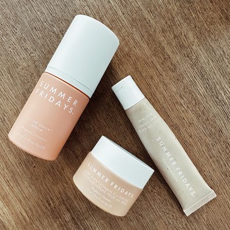 Summer Fridays skin care routine favs! Love the vitamin c serums and the lipstick 🫶🏼

#LTKbump #LTKbeauty #LTKMostLoved