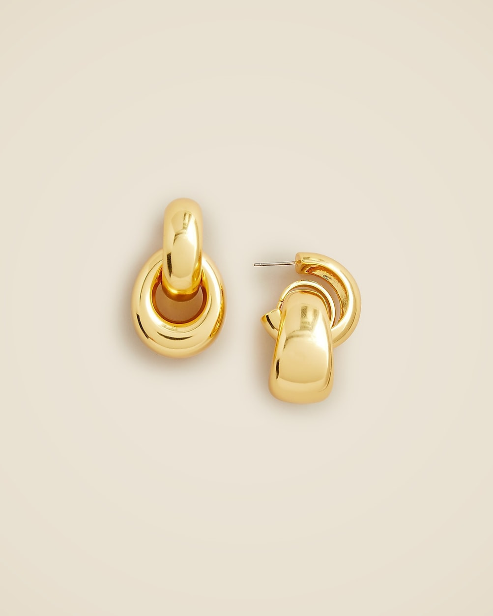 Rounded chainlink earrings | J. Crew US