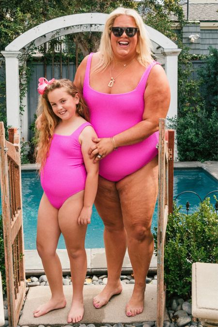 These matching family swimsuits are perfect for a pool day!

Mommy and me outfits, plus size mommy and me, mommy and me swimsuits, kid swim, hot pink swimsuit, family swim, plus size swimsuit, plus size family swimsuits

#LTKswim #LTKcurves #LTKfamily