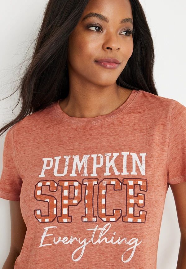 Pumpkin Spice Graphic Tee | Maurices
