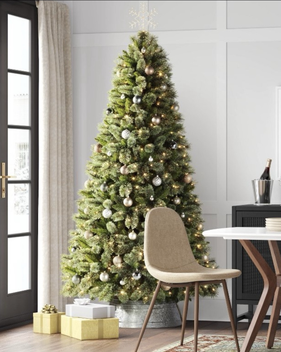7.5’ Pre lit Christmas Tree

Create a beautiful Christmas tree with this pre lit tree. Comes with white and multi color LED lights. Dress it up with beautiful ornaments and the tree is perfect for your holiday! 

#LTKHoliday #LTKFamily #LTKSeasonal