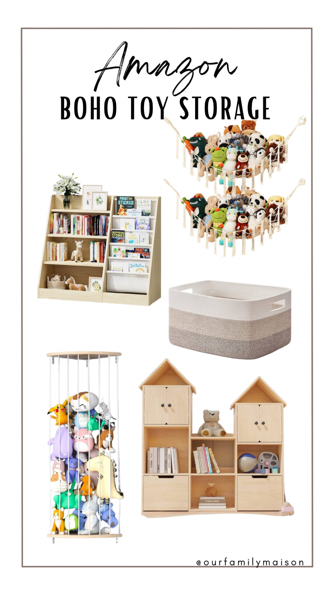 Boho Toy Storage for all your children toy storage needs #bohodecor #bohoplayroom #bohokid

#LTKfamily #LTKkids #LTKhome
