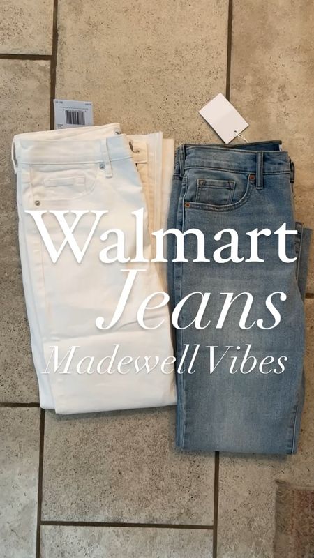 Like and comment “WALMART JEANS” to have all links sent directly to your messages. These jeans are so good- $24, so comfy, avaible in 3 washes and high rise ✨ 
.
#walmart #walmartfashion #walmartfinds #jeans #womensjeans #summerstyle #casualstyle #casualfashion #momstyle 

#LTKfindsunder50 #LTKstyletip #LTKsalealert