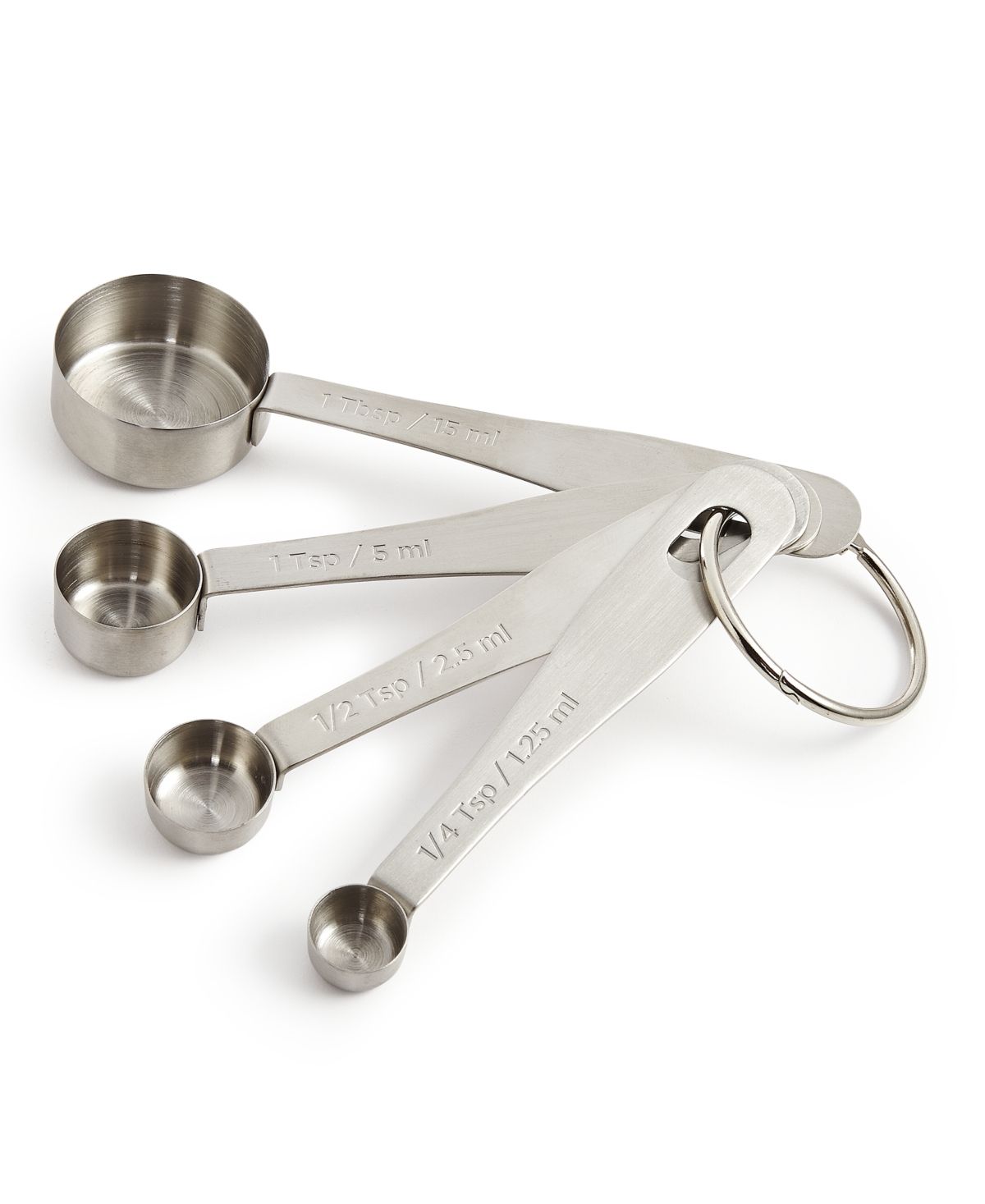 Martha Stewart Collection Stainless Steel Measuring Spoons, Created for Macy's | Macys (US)