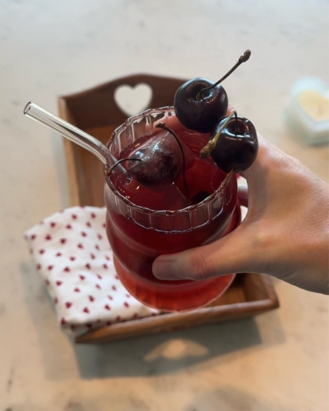 cherry crush, a valentine’s day drink !

#LTKSeasonal #LTKParties #LTKHome