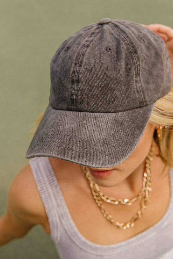 Sophia Baseball Cap in Black | Böhme US