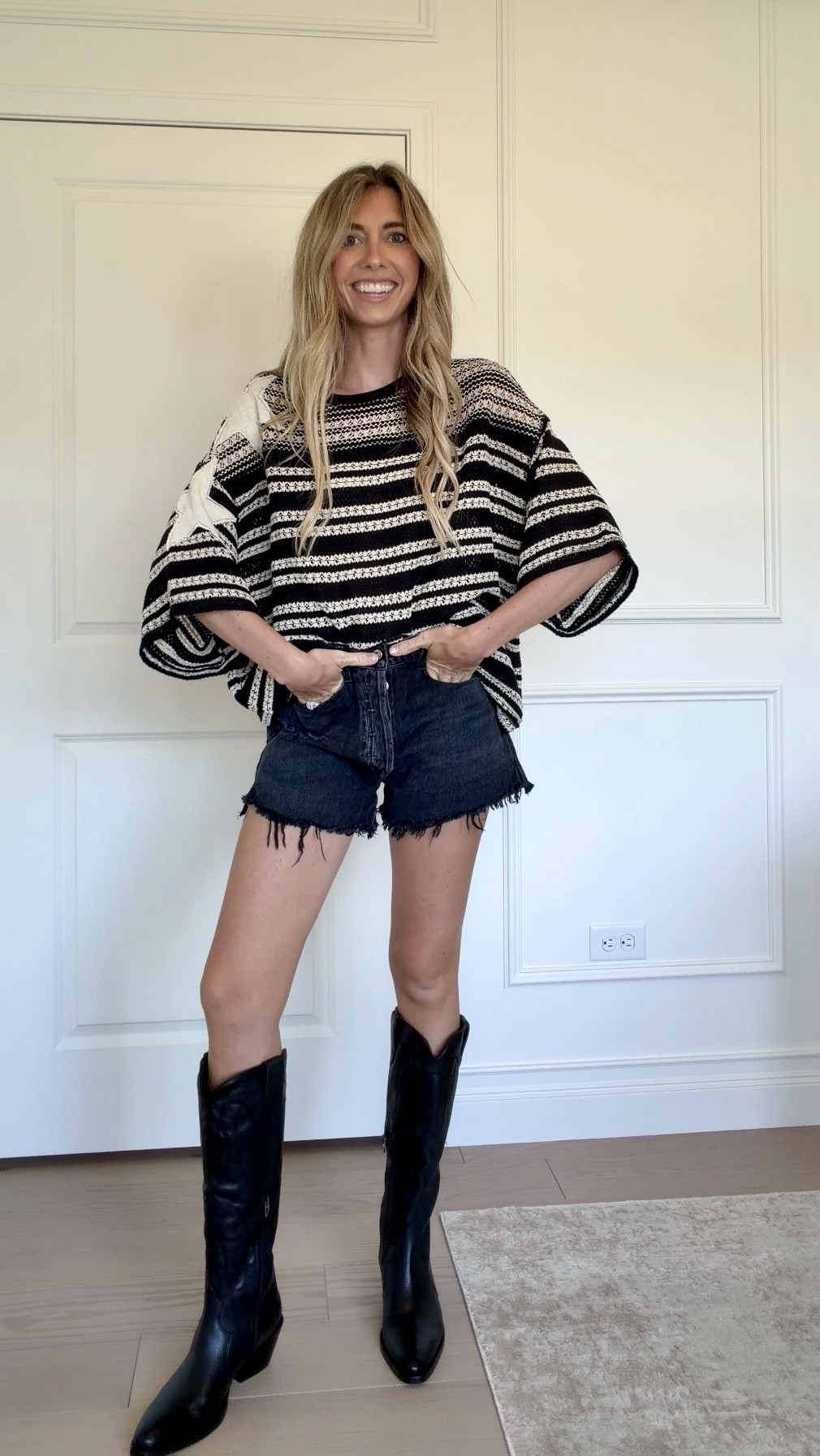 The sweater everyone will be asking about 🤍🖤 This Free People striped knit is one of my favorite finds from the Nordstrom Anniversary Sale 2026—the relaxed fit is so good, and it pairs perfectly with these Dolce Vita western boots that will be on repeat all fall. 🤠🍂
If you're building your fall wardrobe, don't wait—these are the pieces that always sell out first. I've linked my exact outfit plus sizing details in my LTK before they're gone!
✨ Shop the links in my LTK and favorite the post so you can easily come back to it during the sale.
#LTK #LTKSale #NordstromAnniversarySale #NSale #NordstromSale #NordstromStyle #FallFashion #FallOutfitIdeas #FreePeople #FreePeopleStyle #DolceVitaBoots #WesternBoots #CowgirlBoots #SweaterWeather #FallStyle #PetiteStyle #CapsuleWardrobe #NeutralStyle #EverydayStyle #FashionFinds #TrendingStyle #WearItLoveIt #StyleInspo #OOTD #ShopMyLook #FallWardrobe #SaleFinds #NordstromFinds #LTKFashion #FashionDeals

#LTKSaleAlert #LTKootd